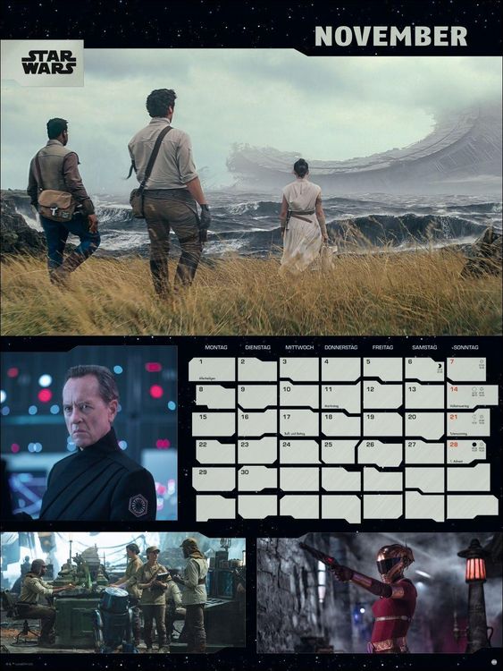Produktbild: Star Wars Broschur XL Kalender 2027