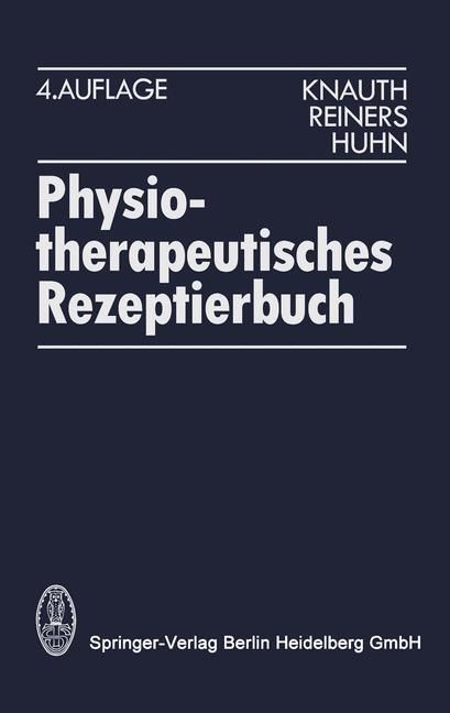 Produktbild: Physiotherapeutisches Rezeptierbuch