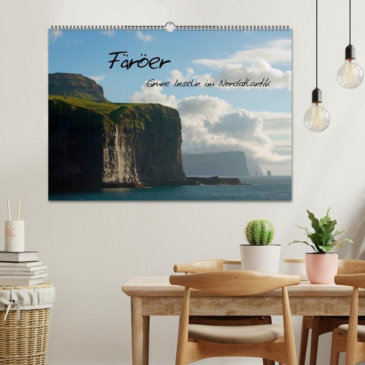 Produktbild: F&auml;r&ouml;er (Wandkalender 2026 DIN A2 quer), CALVENDO Monatskalender