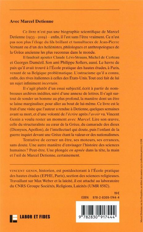 Produktbild: Avec Marcel Detienne