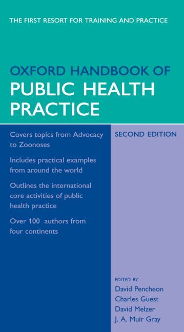 Produktbild: Oxford Handbook of Public Health Practice