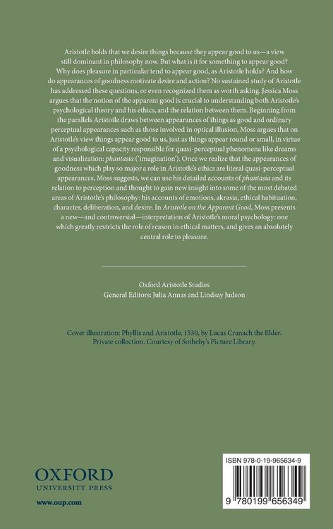 Produktbild: Aristotle on the Apparent Good