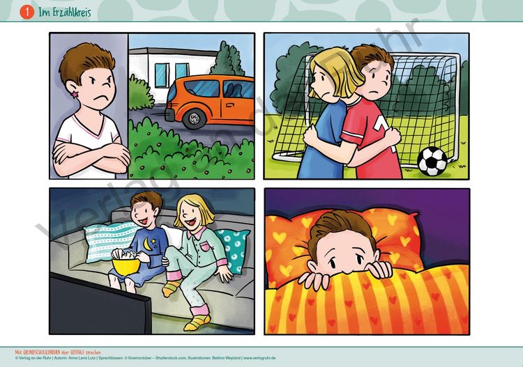 Produktbild: Mit Grundschulkindern &uuml;ber Gef&uuml;hle sprechen