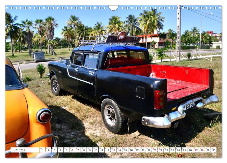 Produktbild: BEST OF PICK-UPS - Pritschenwagen Made in USA (Wandkalender 2026 DIN A3 quer), CALVENDO Monatskalender