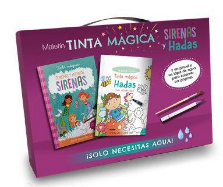 Produktbild: Malet&iacute;n TINTA M&Aacute;GICA: Sirenas y Hadas