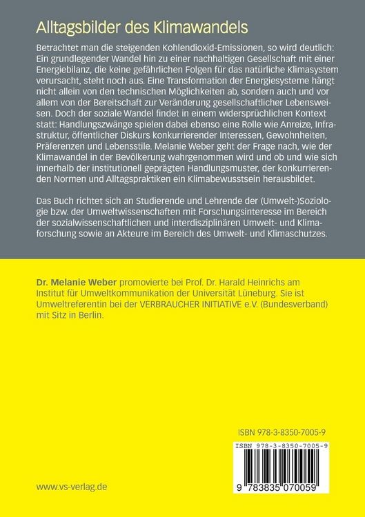 Produktbild: Alltagsbilder des Klimawandels