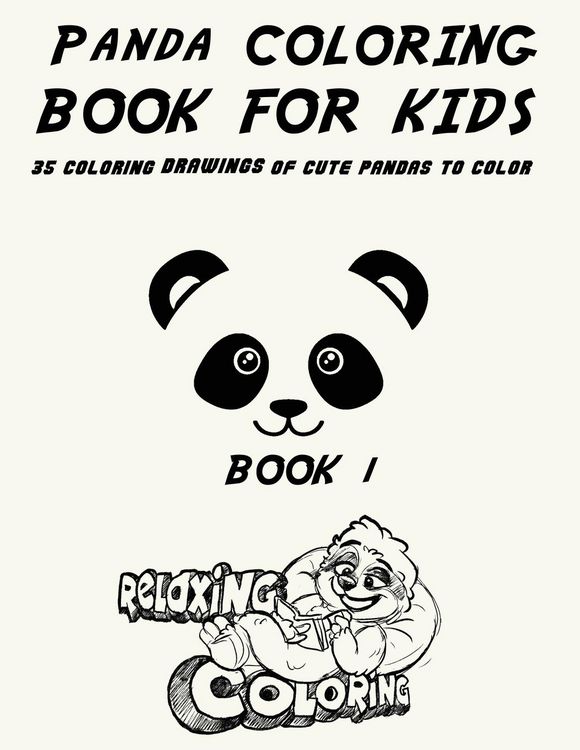 Produktbild: Panda Coloring Book For Kids
