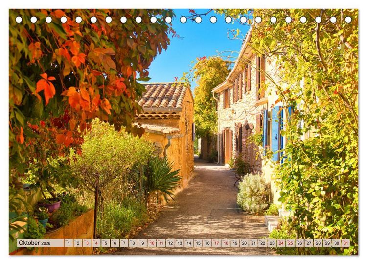 Produktbild: Magisches Land des Ventoux (Tischkalender 2026 DIN A5 quer), CALVENDO Monatskalender