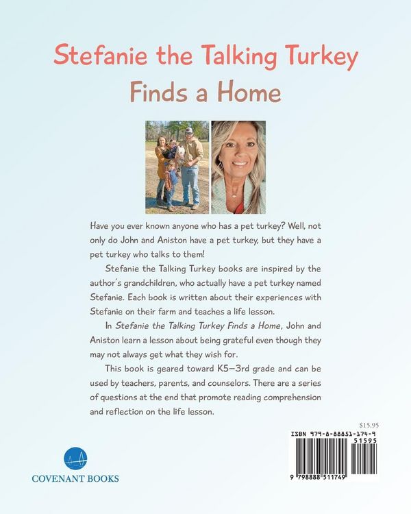 Produktbild: Stefanie the Talking Turkey Finds a Home