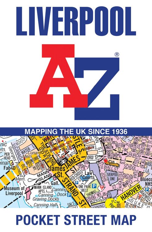 Produktbild: Liverpool A-Z Pocket Street Map