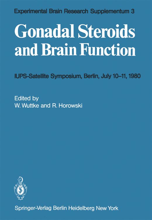 Produktbild: Gonadal Steroids and Brain Function