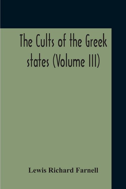 Produktbild: The Cults Of The Greek States (Volume III)