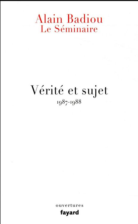 Produktbild: Le S&eacute;minaire