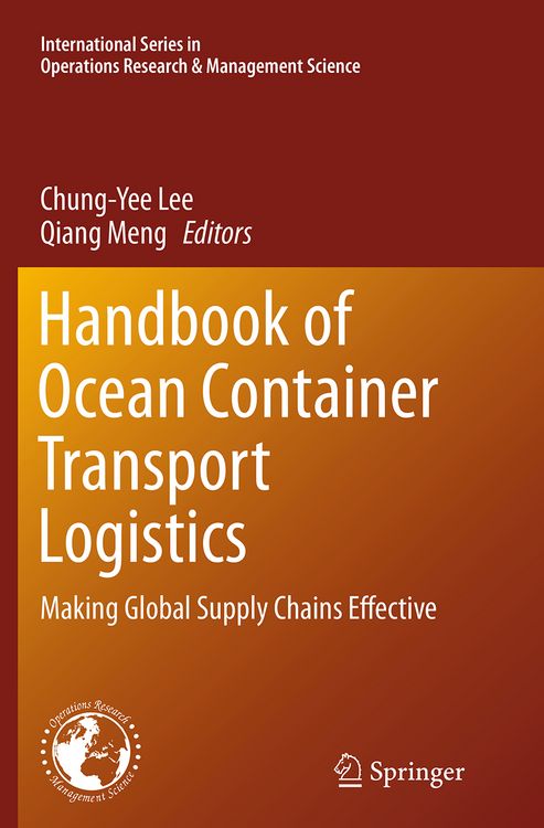 Produktbild: Handbook of Ocean Container Transport Logistics
