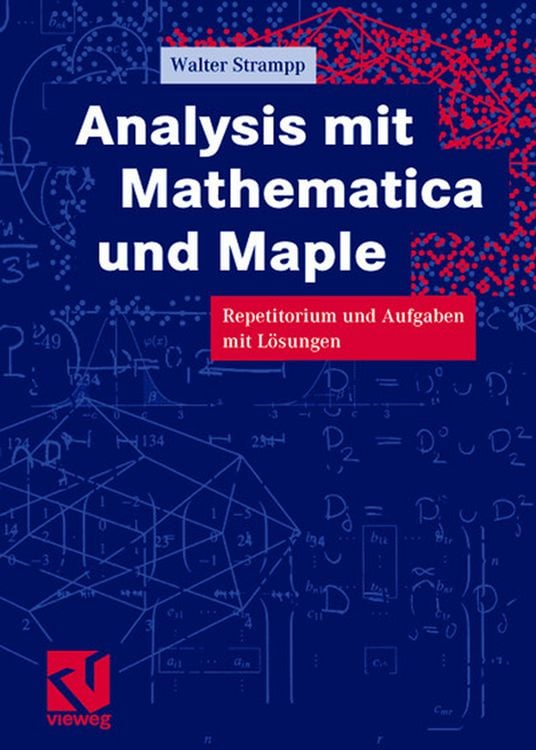 Produktbild: Analysis mit Mathematica und Maple