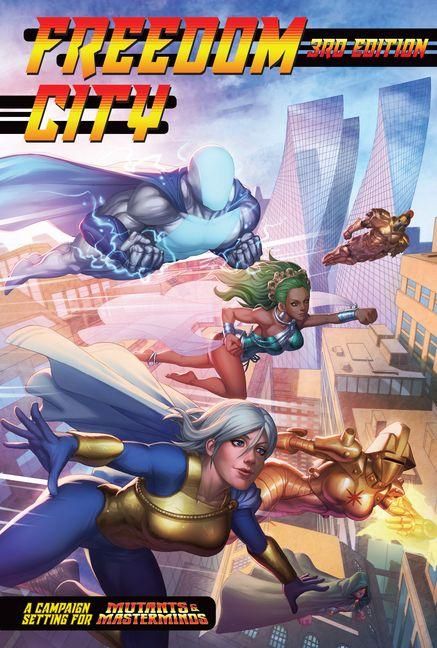 Produktbild: Mutants & Masterminds RPG Freedom City Campaign City