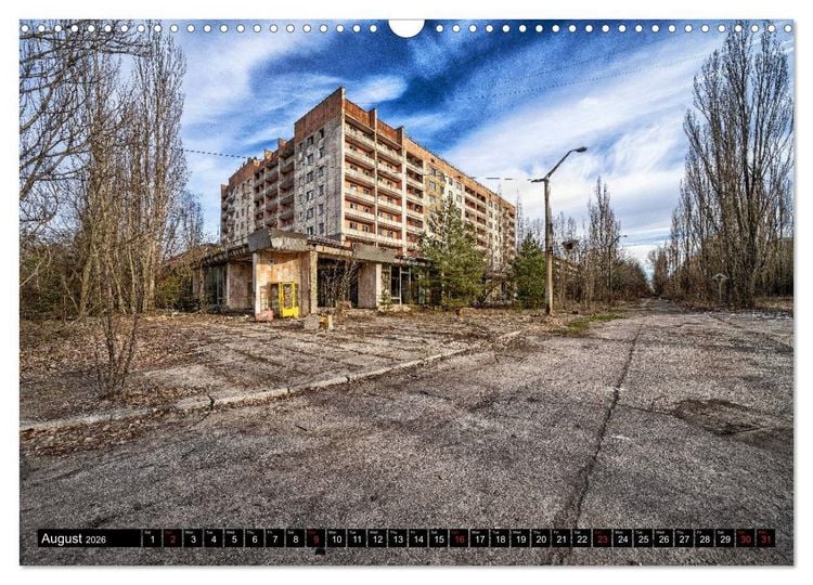 Produktbild: Chernobyl - The exclusion zone (Wall Calendar 2026 DIN A3 landscape), CALVENDO 12 Month Wall Calendar