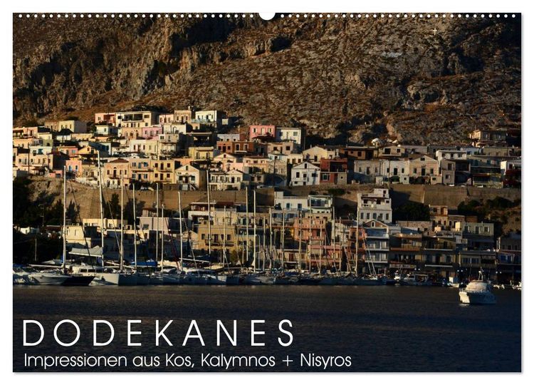 Produktbild: Dodekanes - Impressionen aus Kos, Kalymnos und Nisyros (Wandkalender 2026 DIN A2 quer), CALVENDO Monatskalender