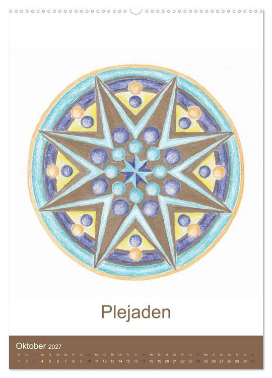 Produktbild: Atlantisheilsymbole (hochwertiger Premium Wandkalender 2027 DIN A2 hoch), Kunstdruck in Hochglanz