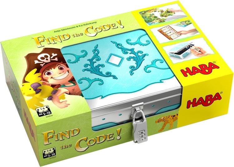 Produktbild: HABA Find the code! Pirateninsel (Kinderspiel)