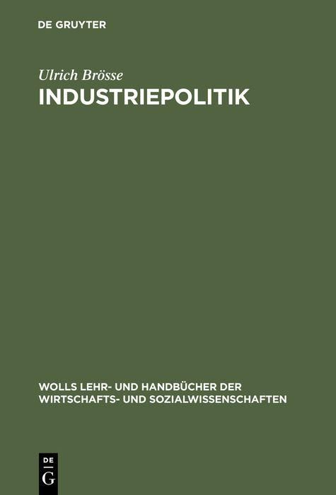 Produktbild: Industriepolitik