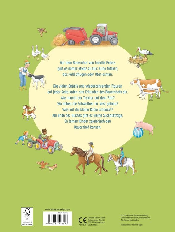 Produktbild: Mein gro&szlig;es Wimmelbuch Bauernhof