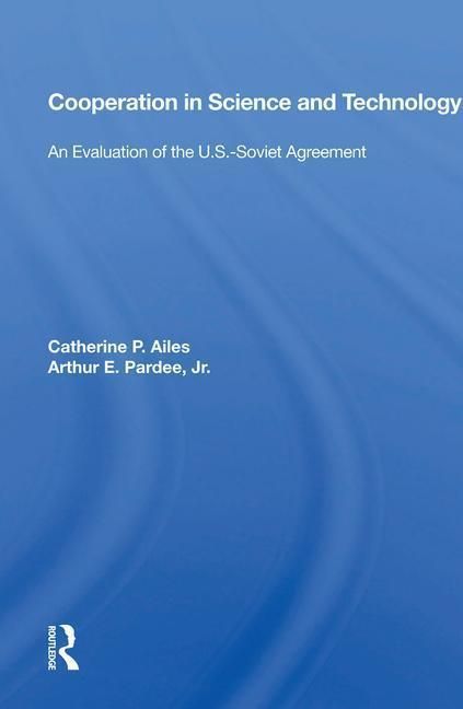 Produktbild: Ailes, C: Cooperation in Science and Technology