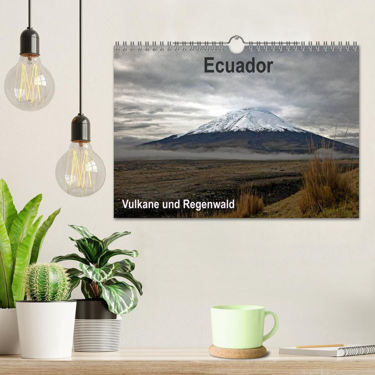 Produktbild: Ecuador - Regenwald und Vulkane (Wandkalender 2026 DIN A4 quer), CALVENDO Monatskalender