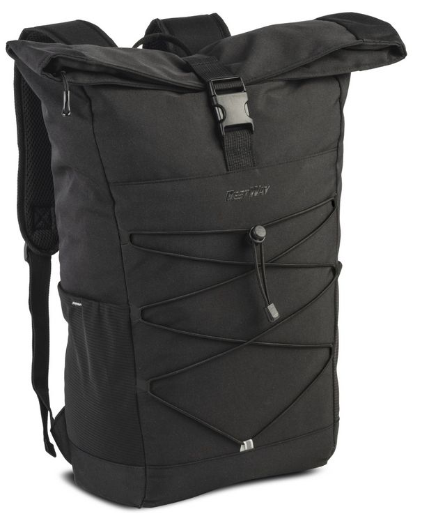 Produktbild: BESTWAY&reg; Rucksack Urban, Rolltop, schwarz, ca. 18 Liter