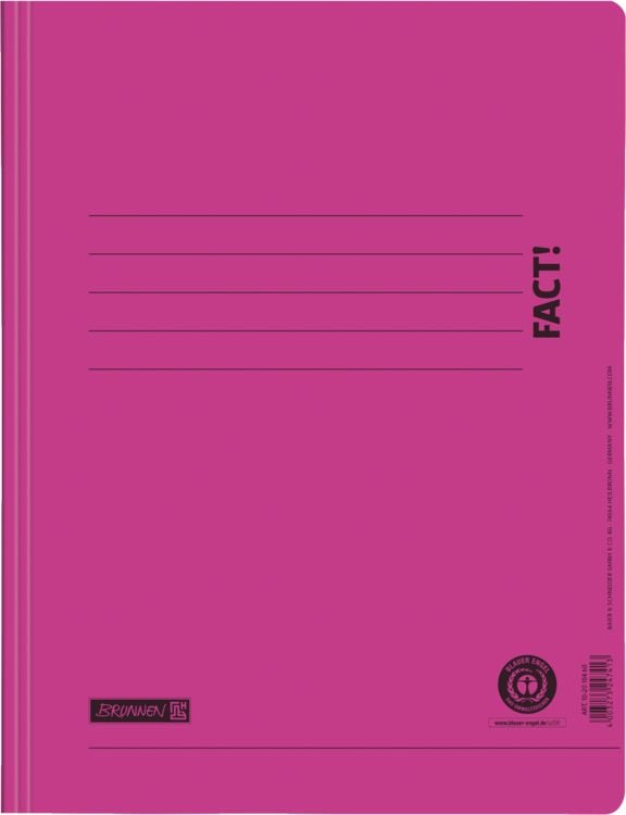 Produktbild: Brunnen Schnellhefter FACT! pink