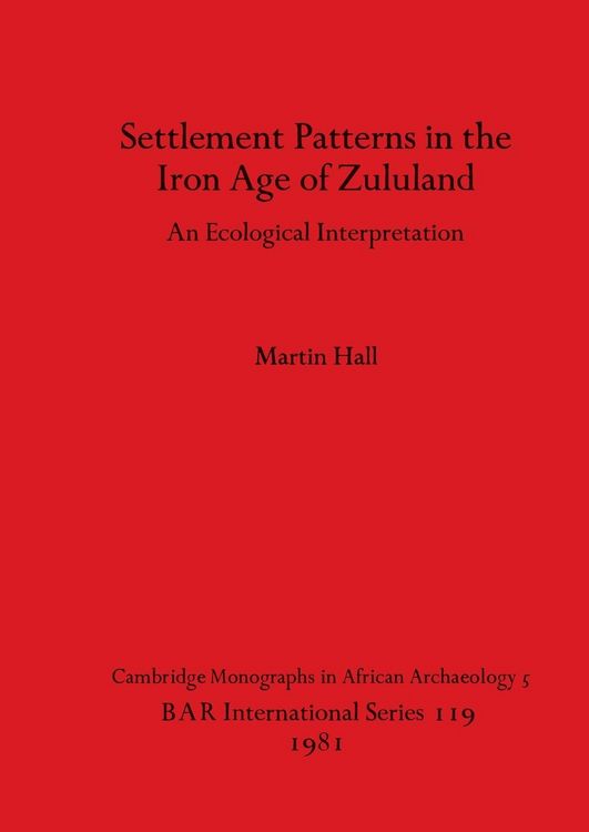 Produktbild: Settlement Patterns in the Iron Age of Zululand