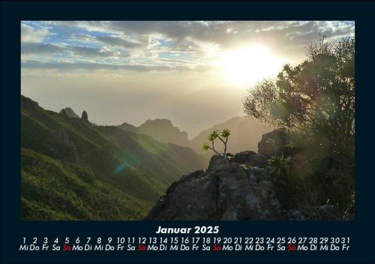 Produktbild: Berglandschaften 2025 Fotokalender DIN A5