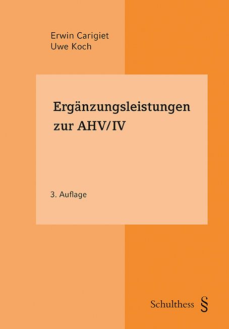 Produktbild: Erg&auml;nzungsleistungen zur AHV/IV