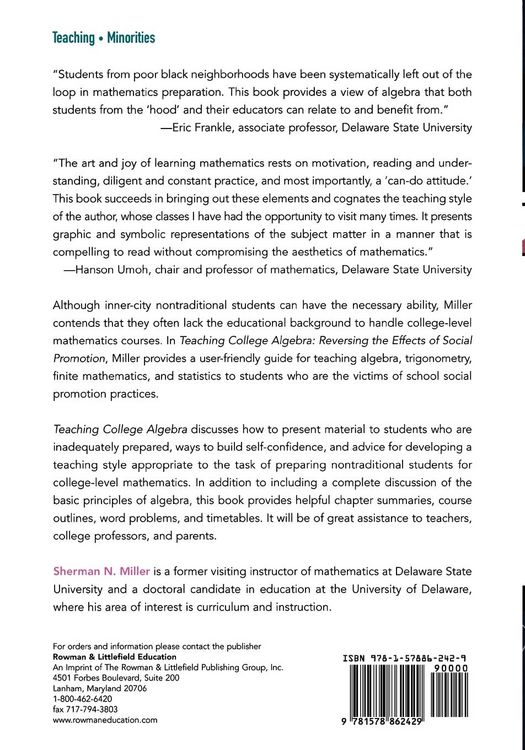 Produktbild: Teaching College Algebra