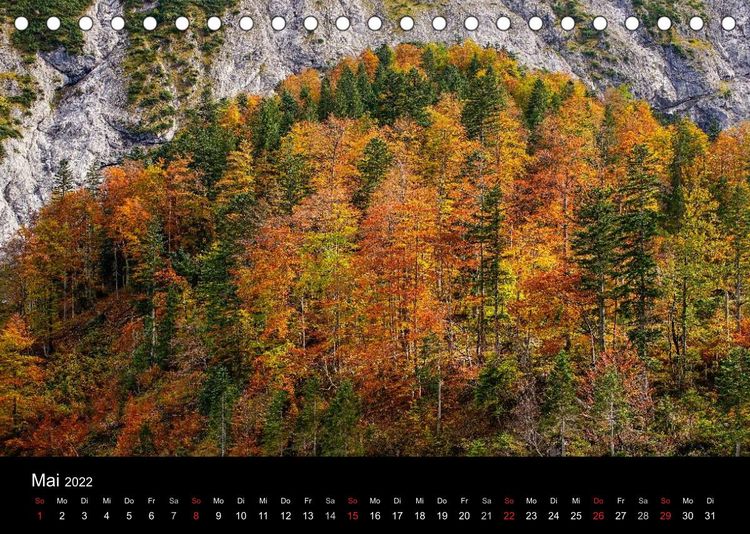 Produktbild: Karwendelherbst (Tischkalender 2022 DIN A5 quer)