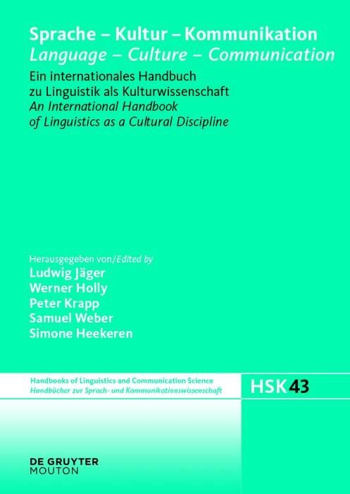 Produktbild: Sprache - Kultur - Kommunikation / Language - Culture - Communication