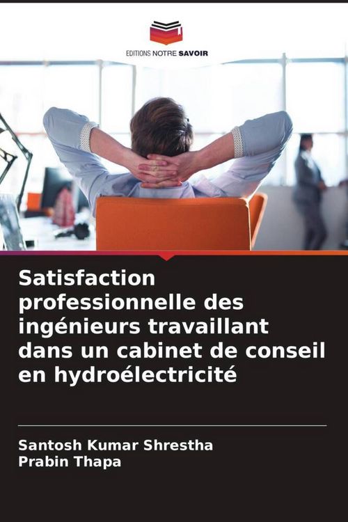 Produktbild: Satisfaction professionnelle des ing&eacute;nieurs travaillant dans un cabinet de conseil en hydro&eacute;lectricit&eacute;