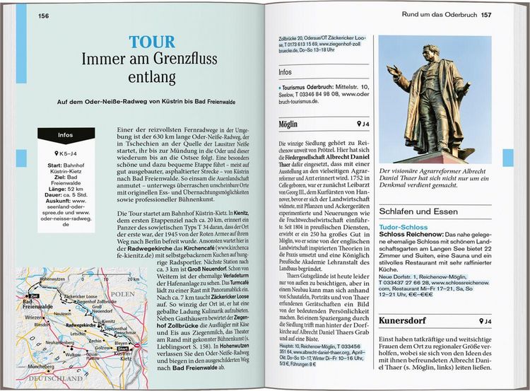 Produktbild: DUMONT Reise-Taschenbuch Reisef&uuml;hrer Brandenburg, Potsdam, Uckermark, Spreewald