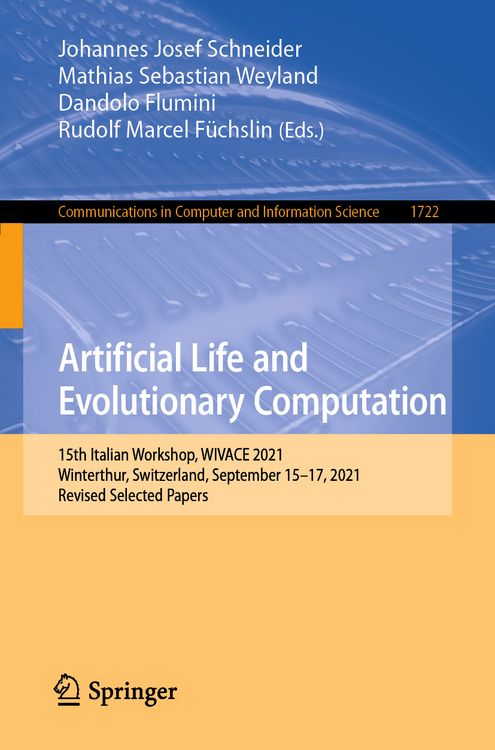Produktbild: Artificial Life and Evolutionary Computation