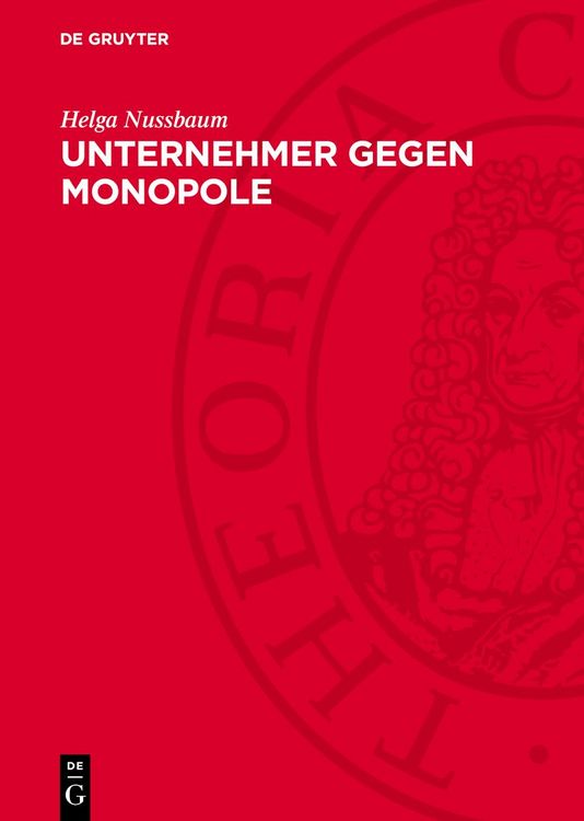 Produktbild: Unternehmer gegen Monopole