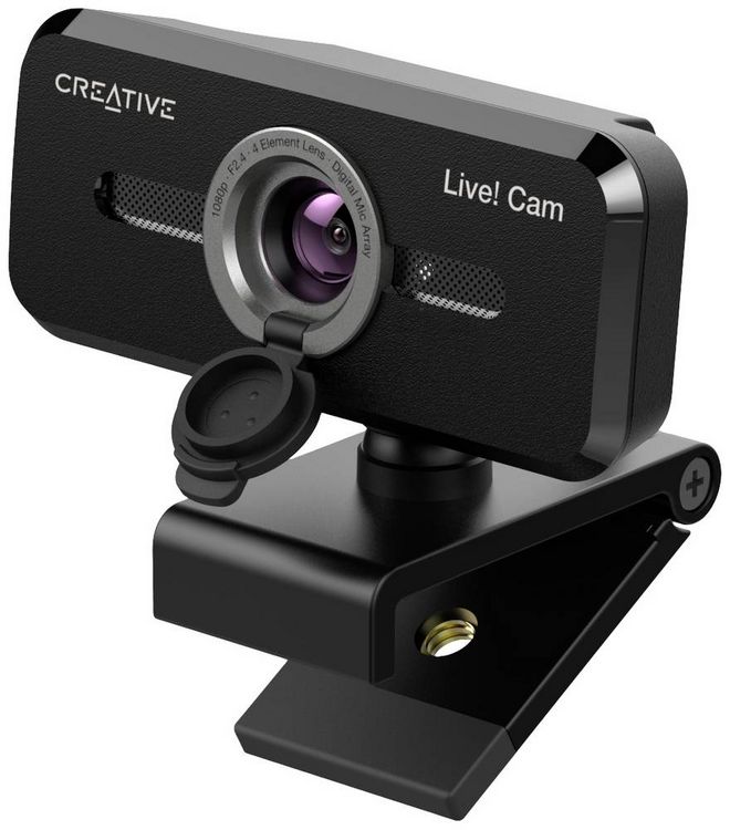 Produktbild: CREATIVE Live! Cam Sync 1080P V2, Full-HD Webcam, 1,80 m Kabel