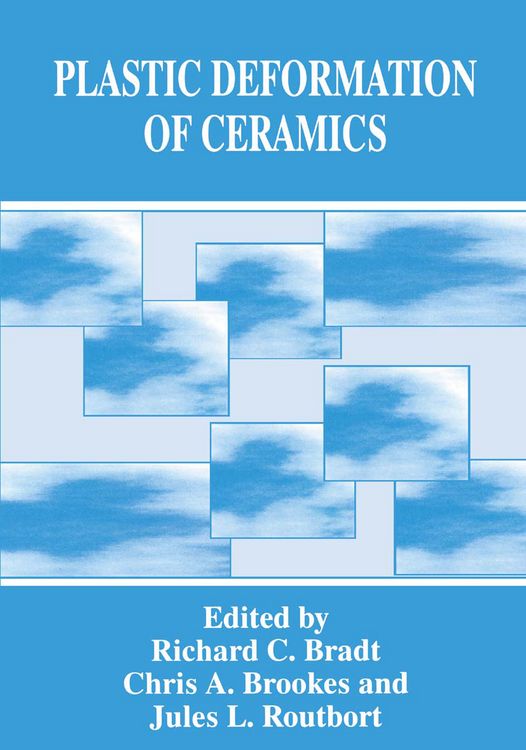 Produktbild: Plastic Deformation of Ceramics