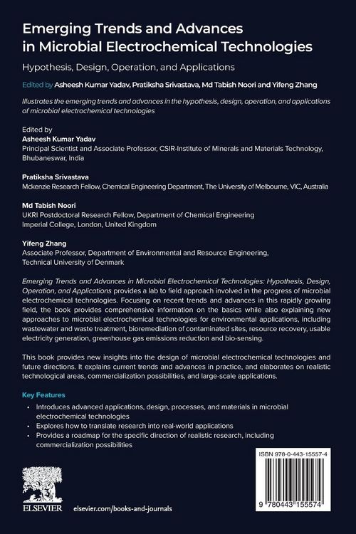 Produktbild: Emerging Trends and Advances in Microbial Electrochemical Technologies