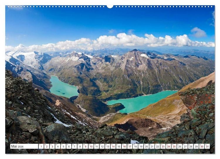 Produktbild: Der Nationalpark Hohe Tauern (Wandkalender 2026 DIN A2 quer), CALVENDO Monatskalender