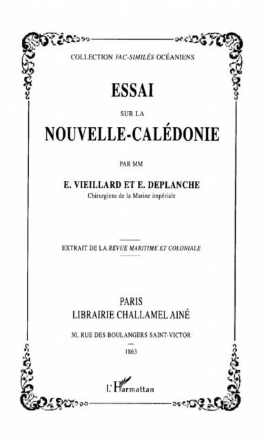 Produktbild: Essai Sur La Nouvelle-Caledonie