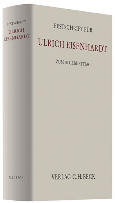 Produktbild: Festschrift f&uuml;r Ulrich Eisenhardt zum 70. Geburtstag