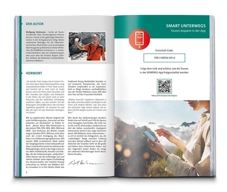 Produktbild: KOMPASS Wanderlust Salzkammergut
