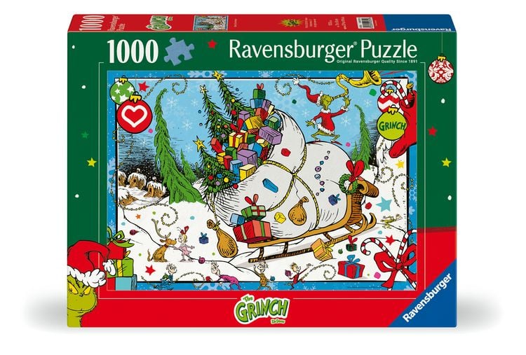 Produktbild: Erwachsenenpuzzle 1000 Teile - Der Grinch