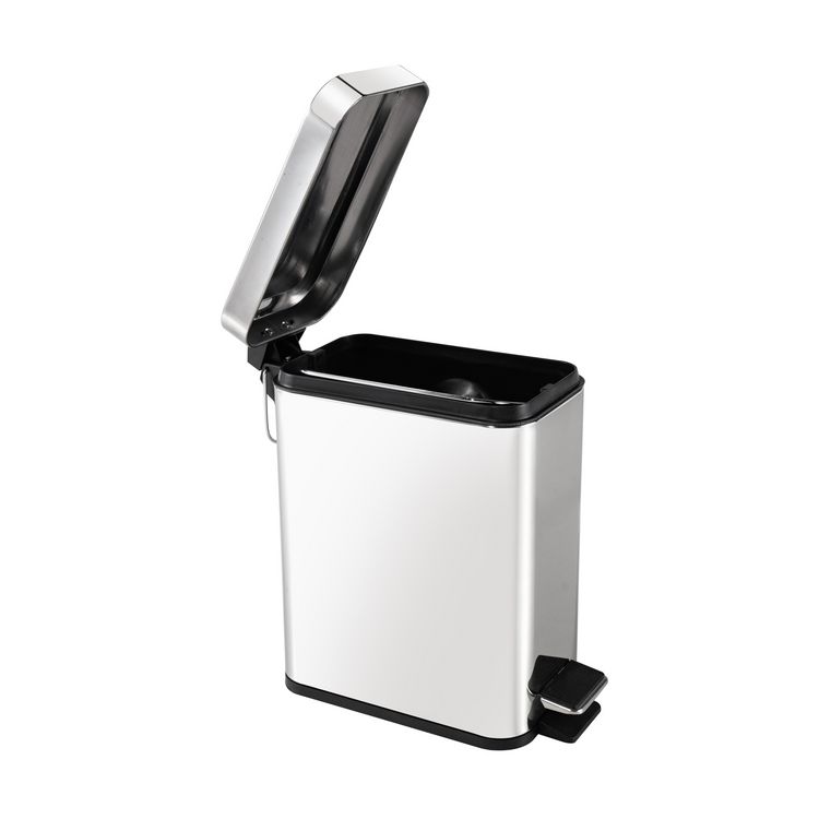 Produktbild: HTI-Living Pedalm&uuml;lleimer Modern 5L Silber Pedalm&uuml;lleimer Modern 5L Silber