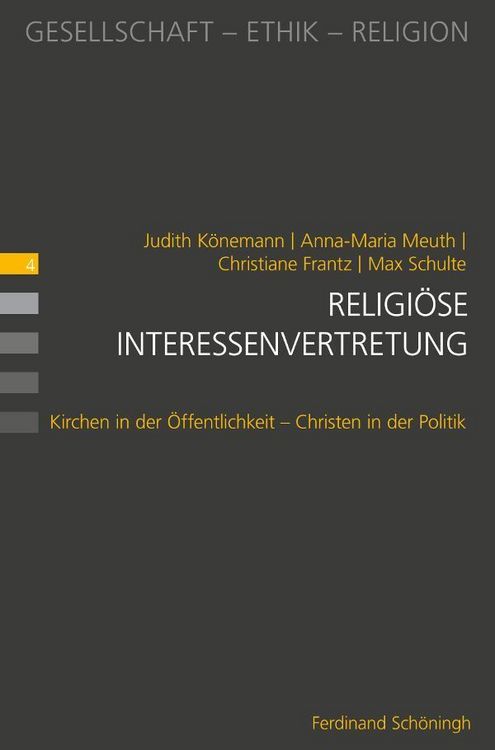 Produktbild: Religi&ouml;se Interessenvertretung